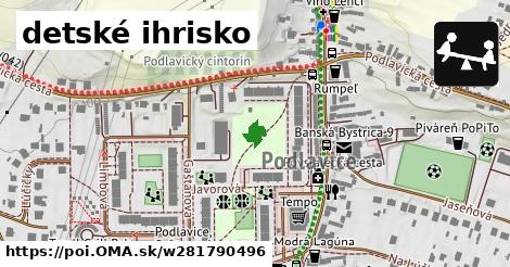 detské ihrisko