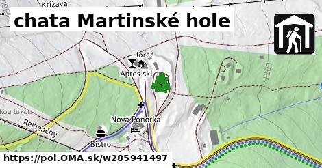 chata Martinské hole