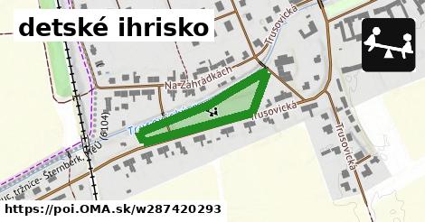 detské ihrisko