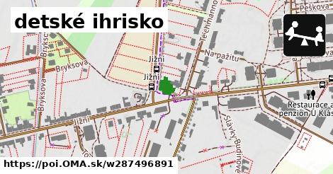 detské ihrisko