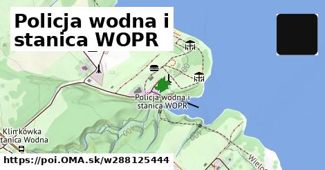 Policja wodna i stanica WOPR