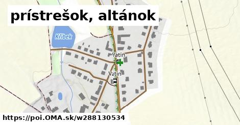 prístrešok, altánok