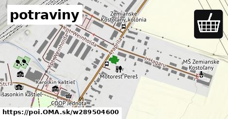 potraviny