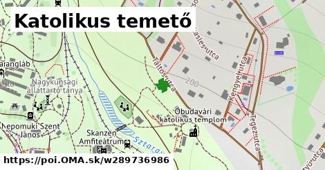 Katolikus temető