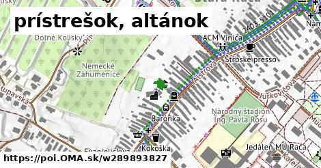 prístrešok, altánok