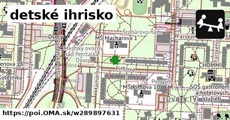 detské ihrisko