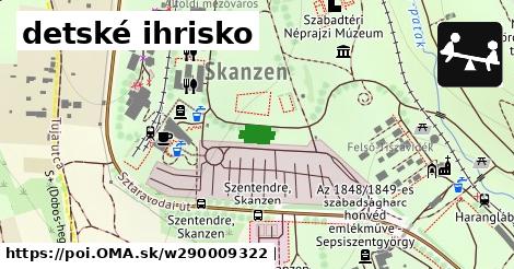 detské ihrisko