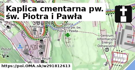 Kaplica cmentarna pw. św. Piotra i Pawła