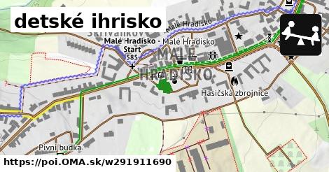 detské ihrisko