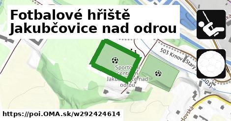 Fotbalové hřiště Jakubčovice nad odrou