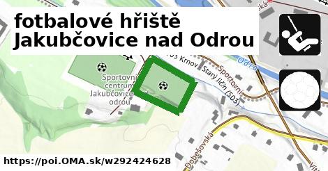 fotbalové hřiště Jakubčovice nad Odrou