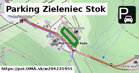 Parking Zieleniec Stok