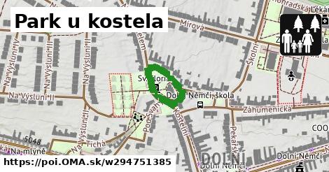 Park u kostela