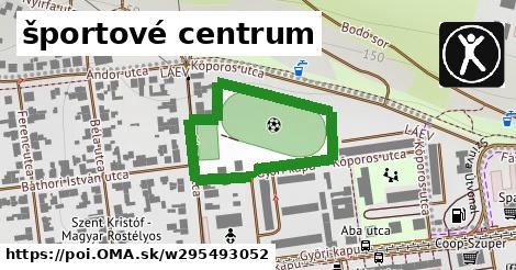 športové centrum