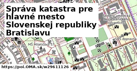 Správa katastra pre hlavné mesto Slovenskej republiky Bratislavu