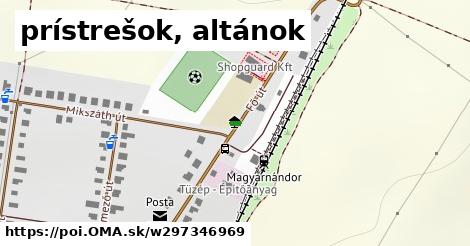 prístrešok, altánok