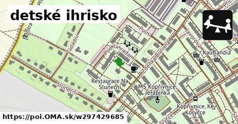 detské ihrisko