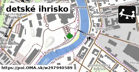 detské ihrisko