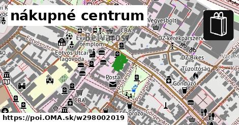 nákupné centrum