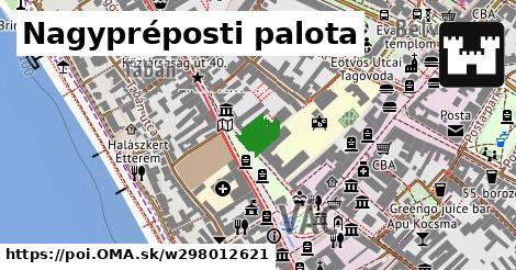 Nagypréposti palota