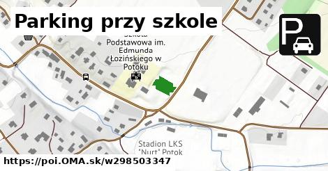 Parking przy szkole