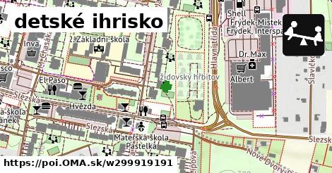 detské ihrisko