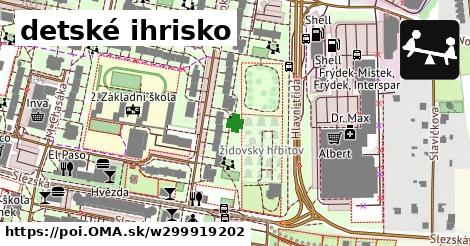 detské ihrisko