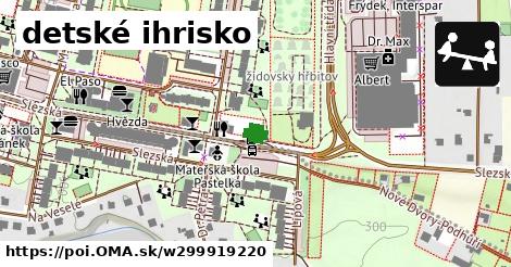 detské ihrisko