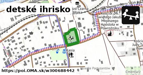 detské ihrisko