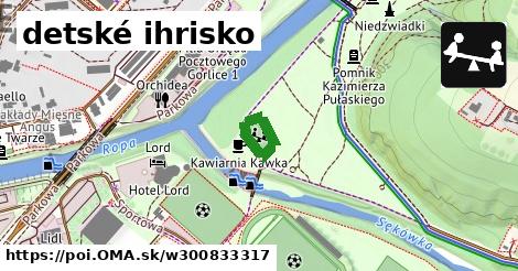 detské ihrisko