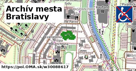 Archív mesta Bratislavy