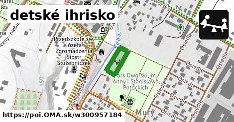 detské ihrisko