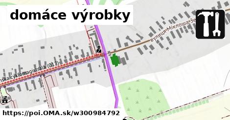 domáce výrobky