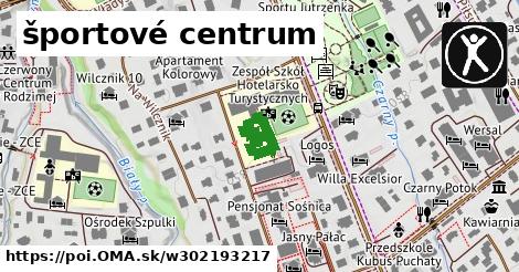 športové centrum