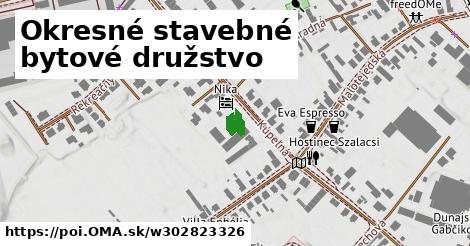 Okresné stavebné bytové družstvo