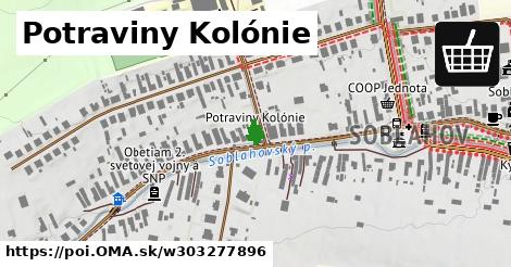 Potraviny Kolónie