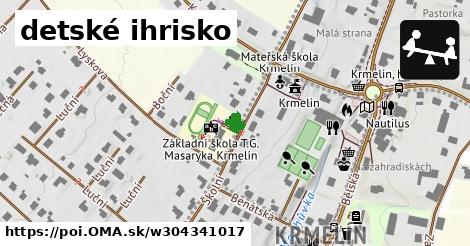 detské ihrisko