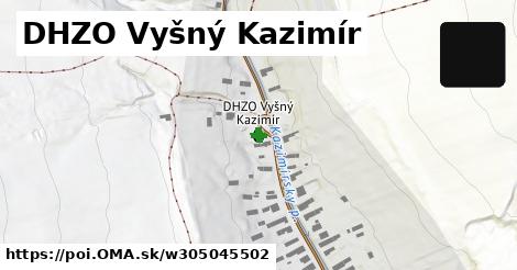 DHZO Vyšný Kazimír