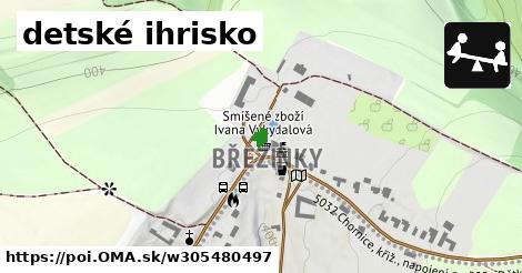 detské ihrisko