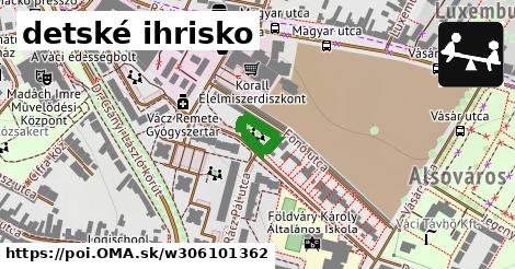 detské ihrisko