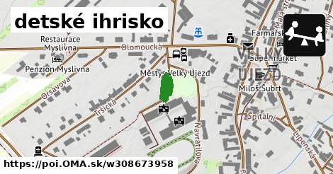 detské ihrisko