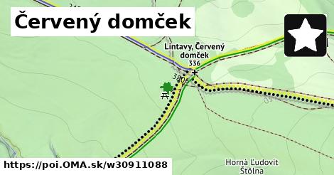 Červený domček