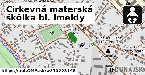 Cirkevná materská škôlka bl. Imeldy