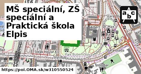 MŠ speciální, ZŠ speciální a Praktická škola Elpis