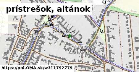 prístrešok, altánok