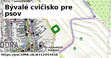 Bývalé cvičisko pre psov