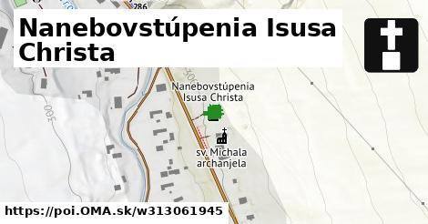 Nanebovstúpenia Isusa Christa