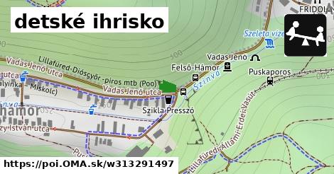 detské ihrisko