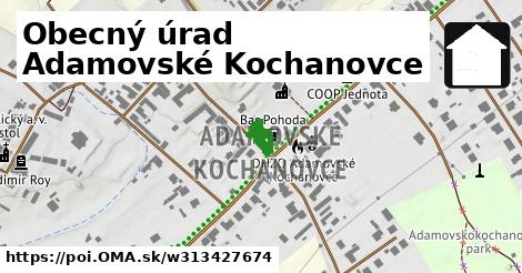 Obecný úrad Adamovské Kochanovce