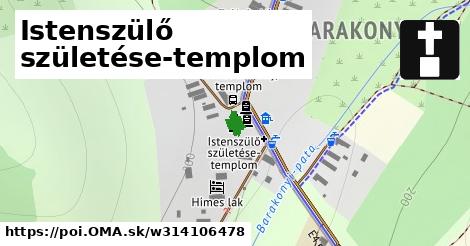 Istenszülő születése-templom